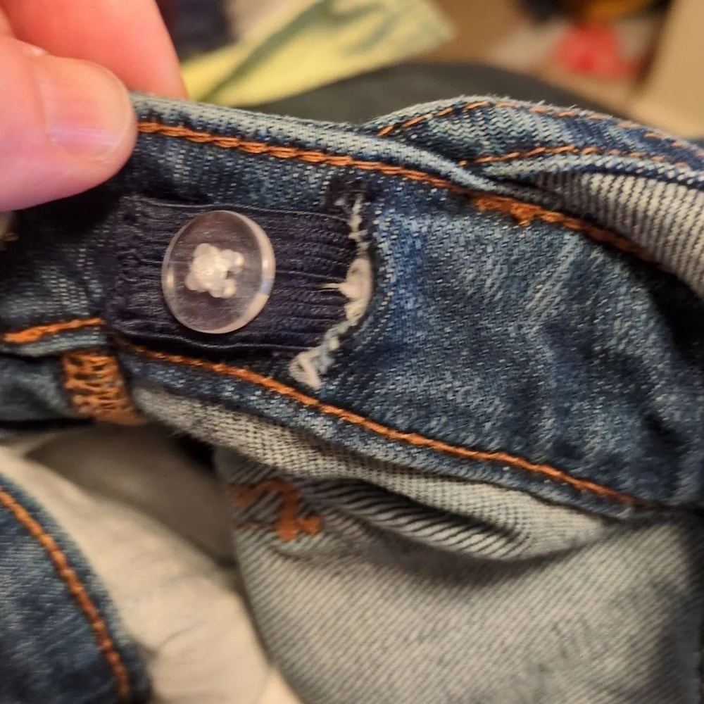 GAP MATERNITY Light Blue Denim Overalls - Picture 4 of 4